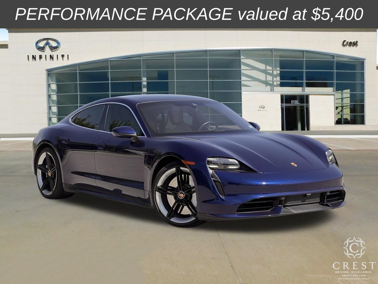 Used 2020 Porsche Taycan Turbo w/ Performance Package AWD/4WD image 1