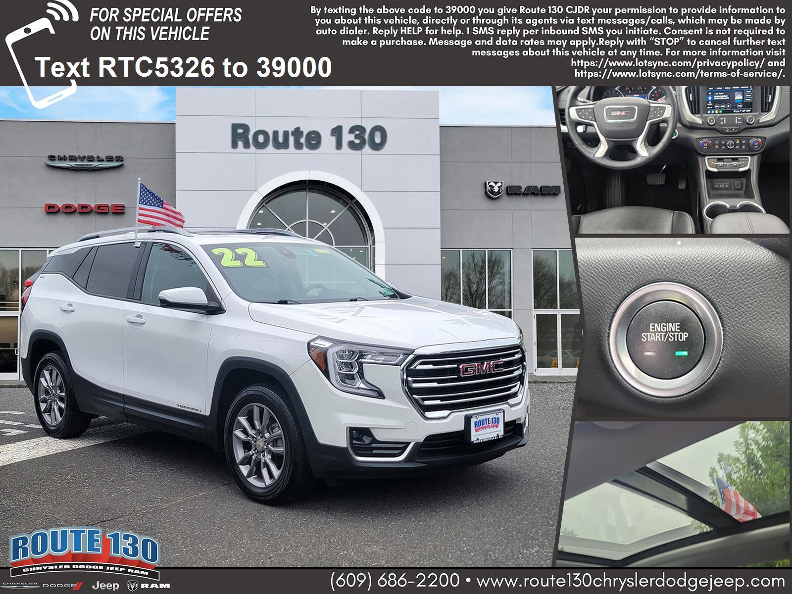 Used 2022 GMC Terrain SLT w/ Infotainment Package II image 1