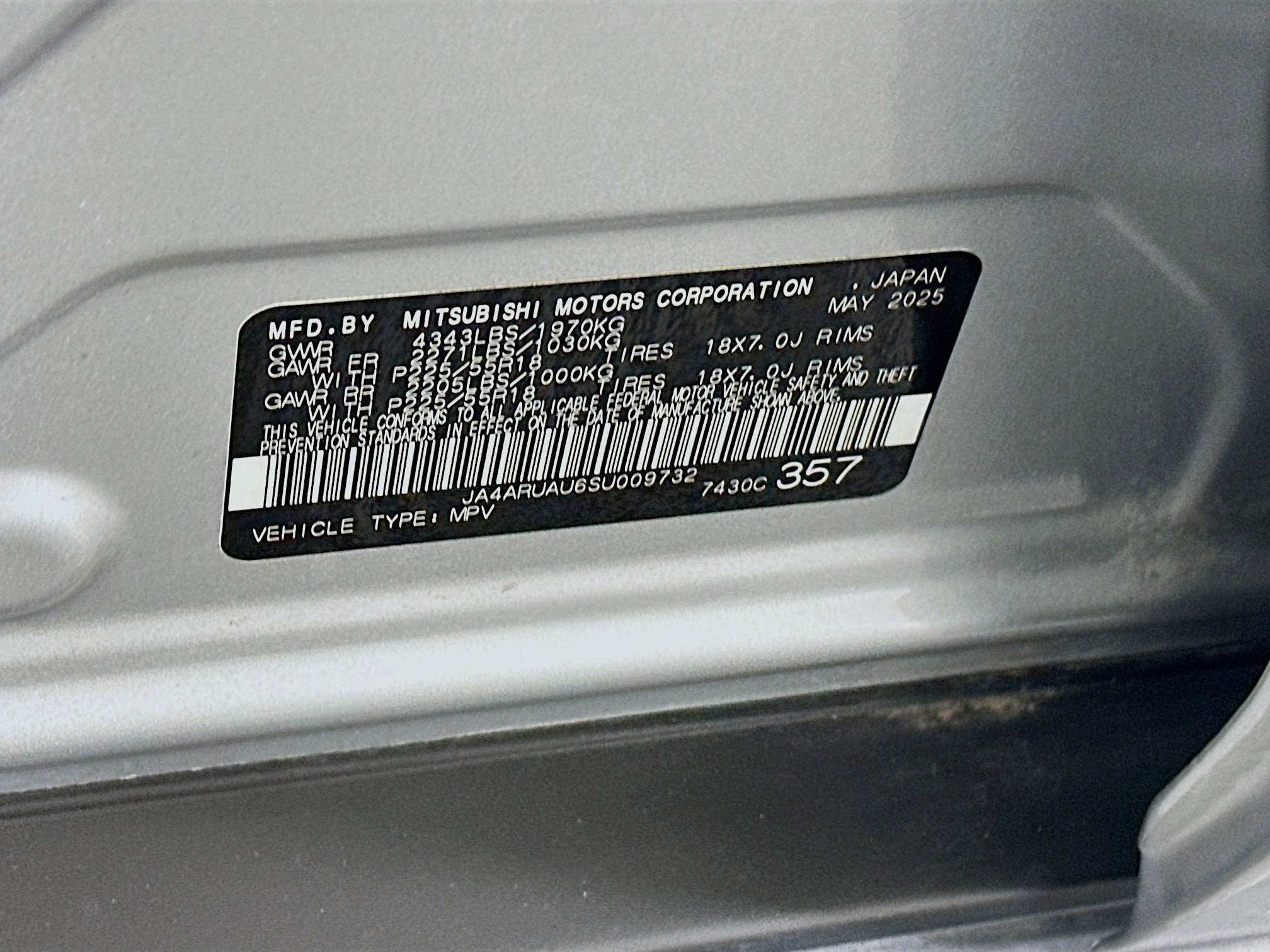 Used 2025 Mitsubishi Outlander Sport LE image 12