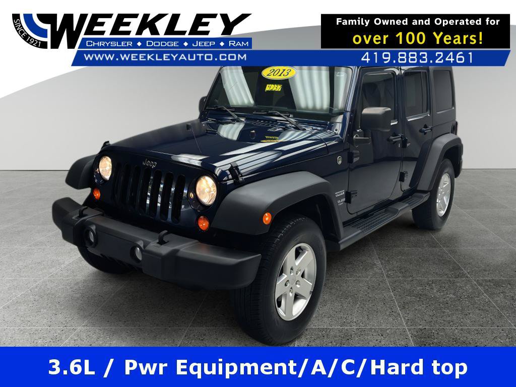Used 2013 Jeep Wrangler Unlimited Sport AWD/4WD image 1