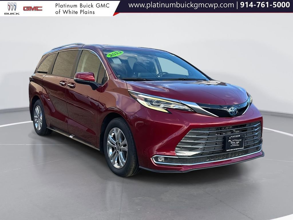 Used 2022 Toyota Sienna Platinum image 1