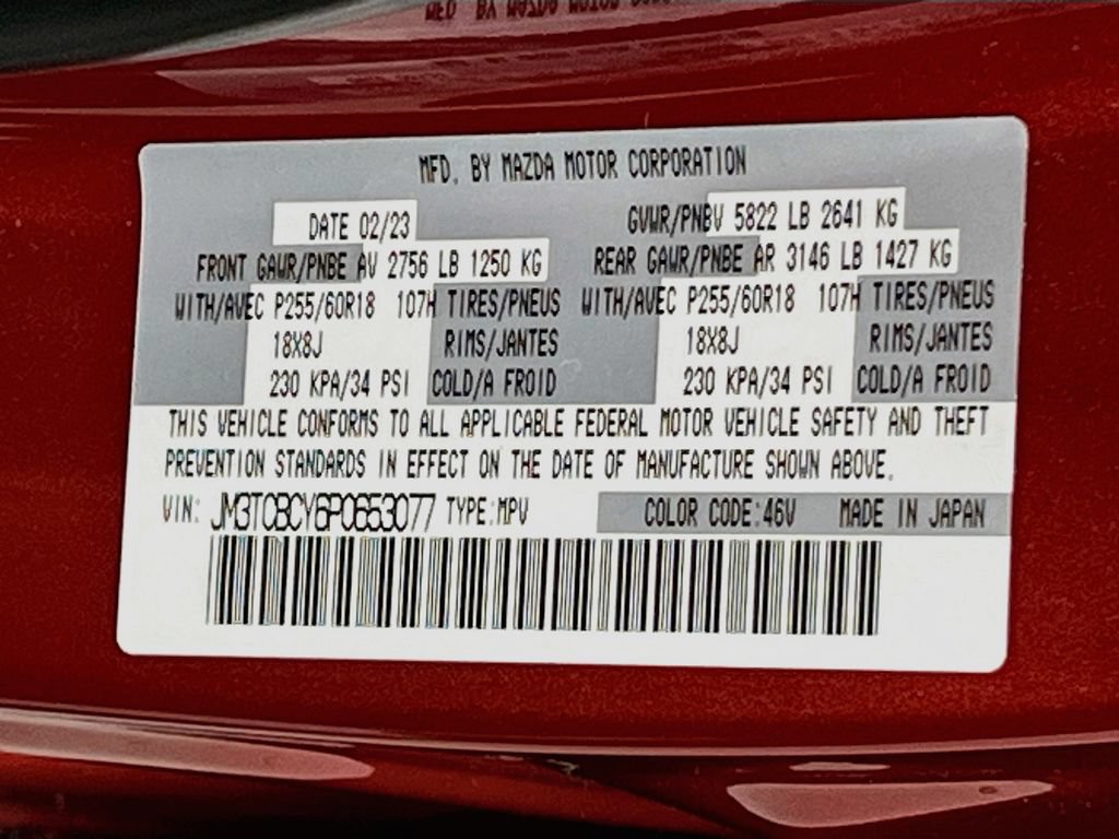 Used 2023 MAZDA CX-9 Touring AWD/4WD image 34