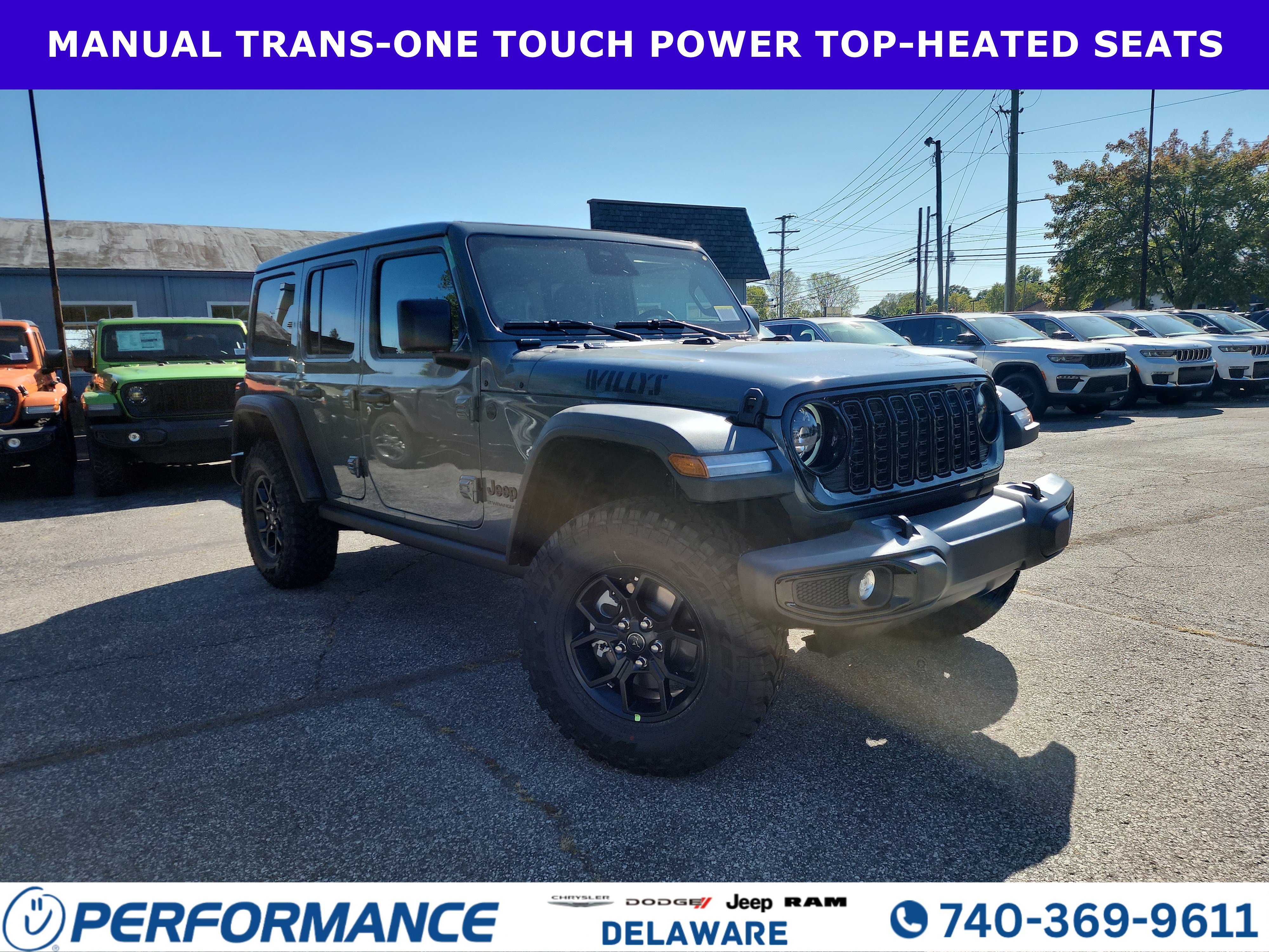New 2025 Jeep Wrangler Willys