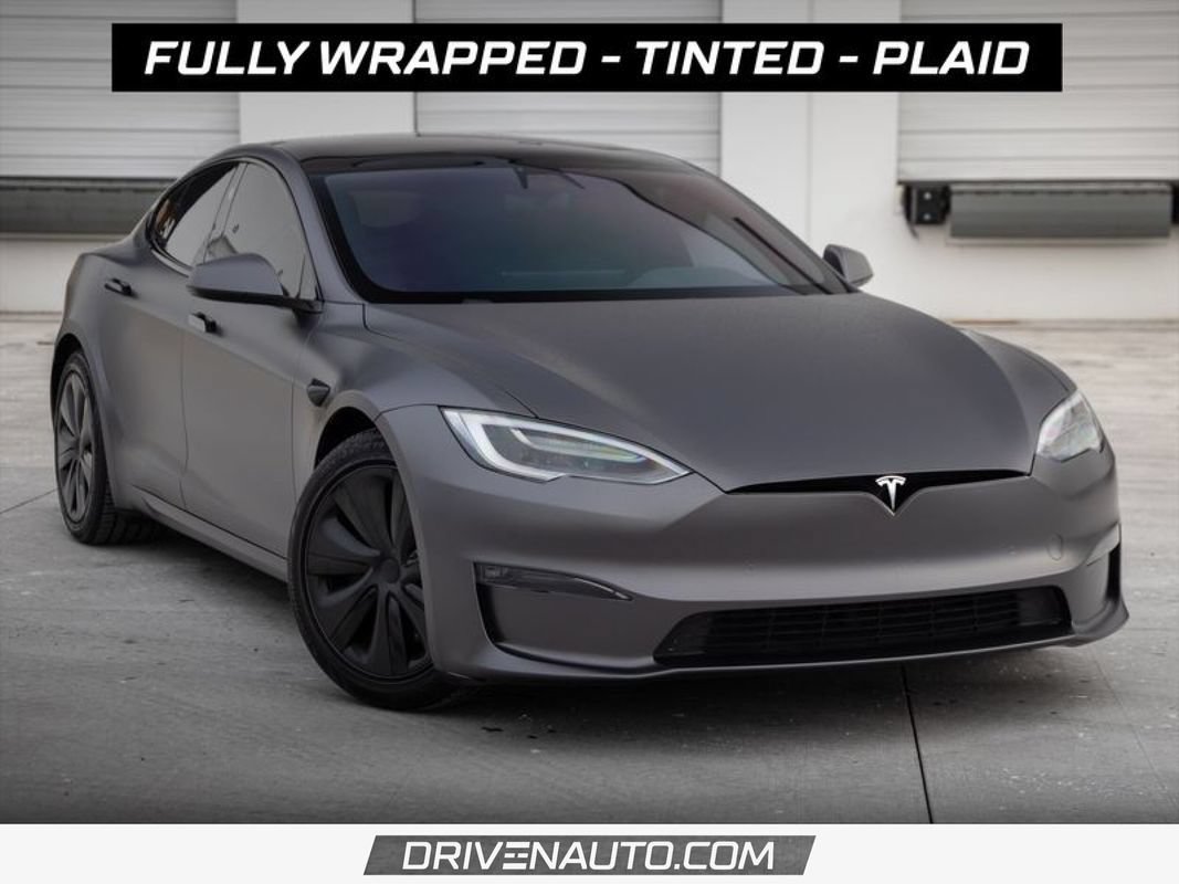 Used 2021 Tesla Model S Plaid AWD/4WD image 1
