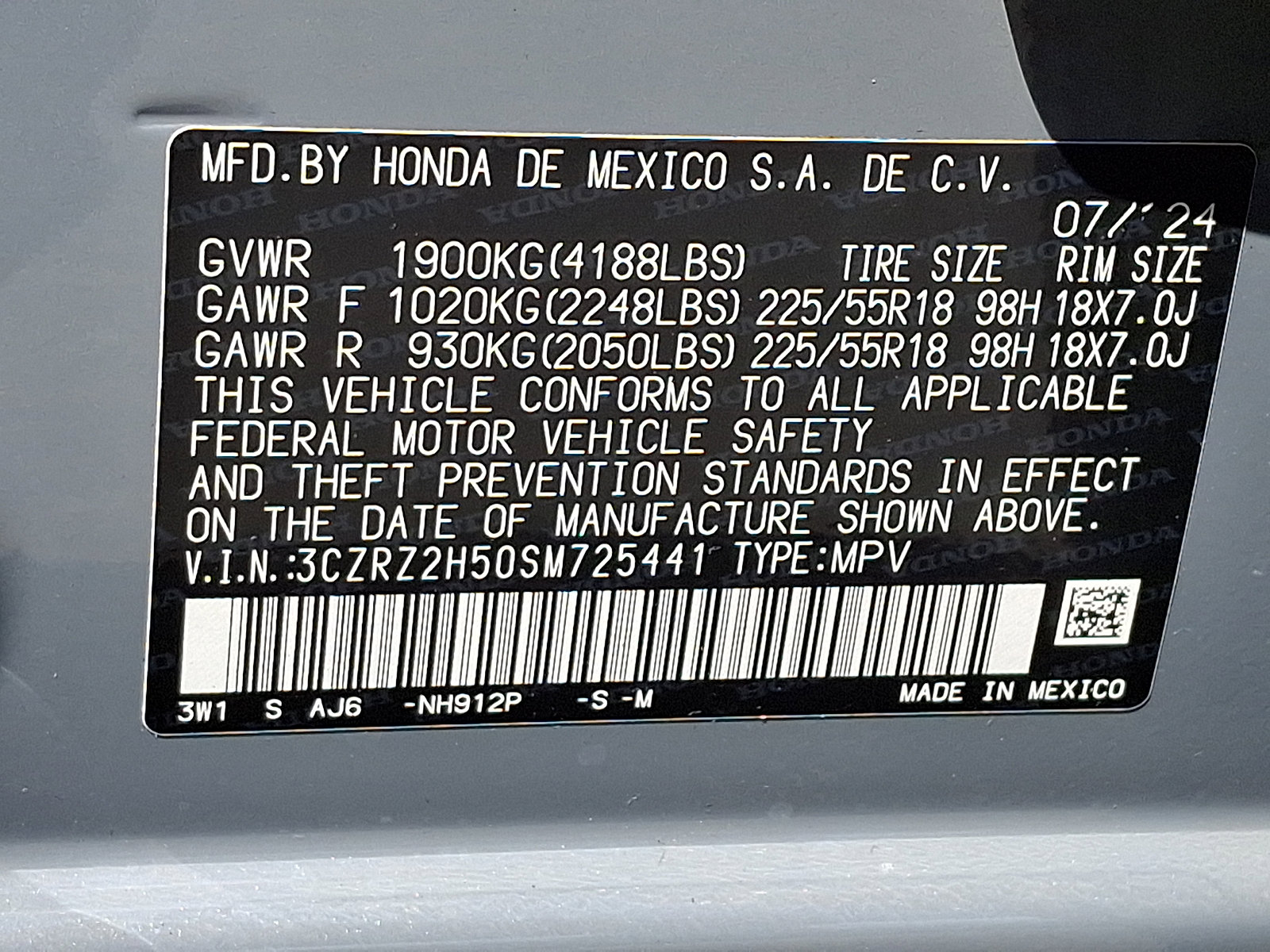 Used 2025 Honda HR-V Sport image 27
