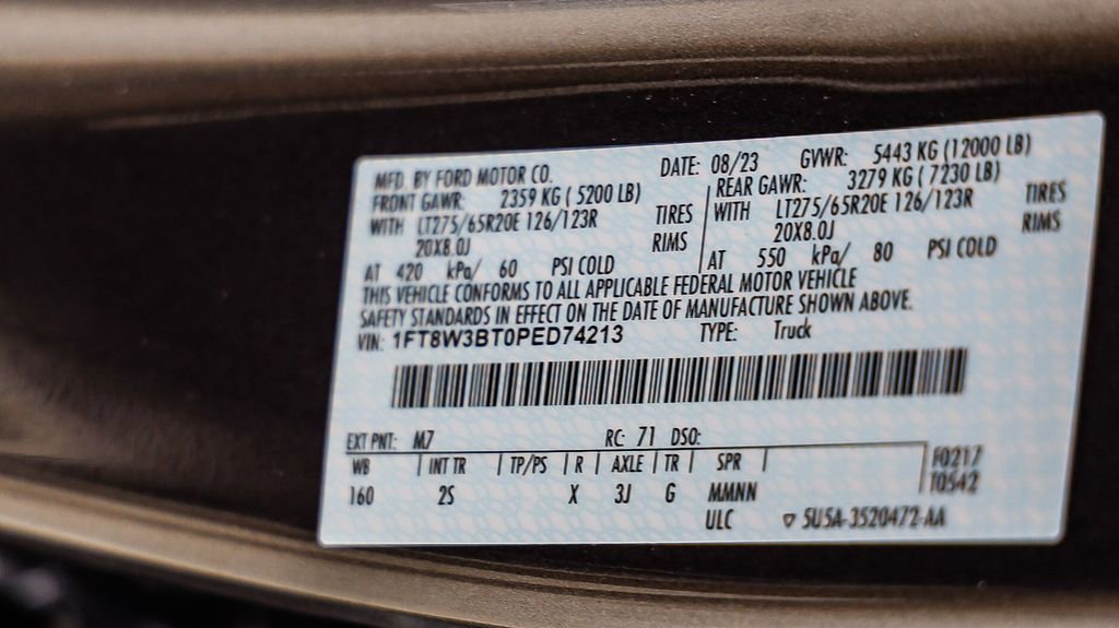 Used 2023 Ford F350 XLT w/ Black Appearance Package image 33