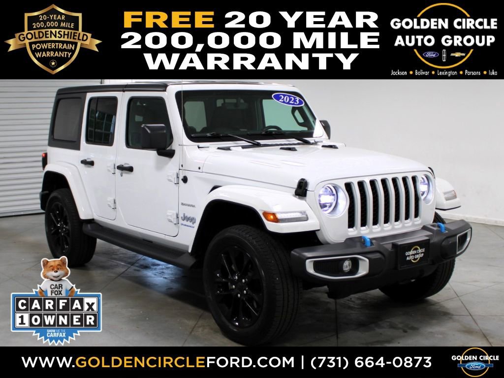 Used 2023 Jeep Wrangler Unlimited Sahara w/ Cold Weather Group image 1