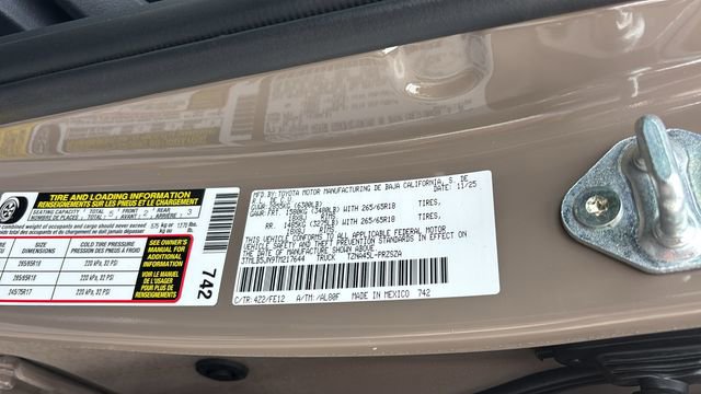 New 2026 Toyota Tacoma TRD Sport image 34