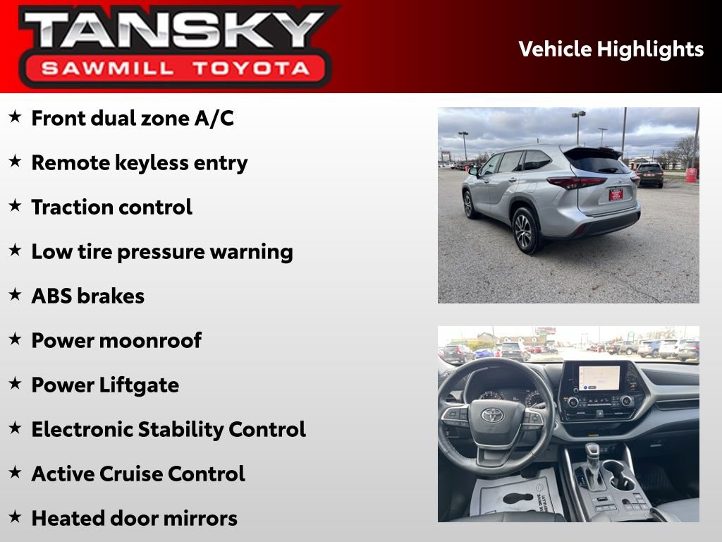 Used 2024 Toyota Highlander XLE image 9