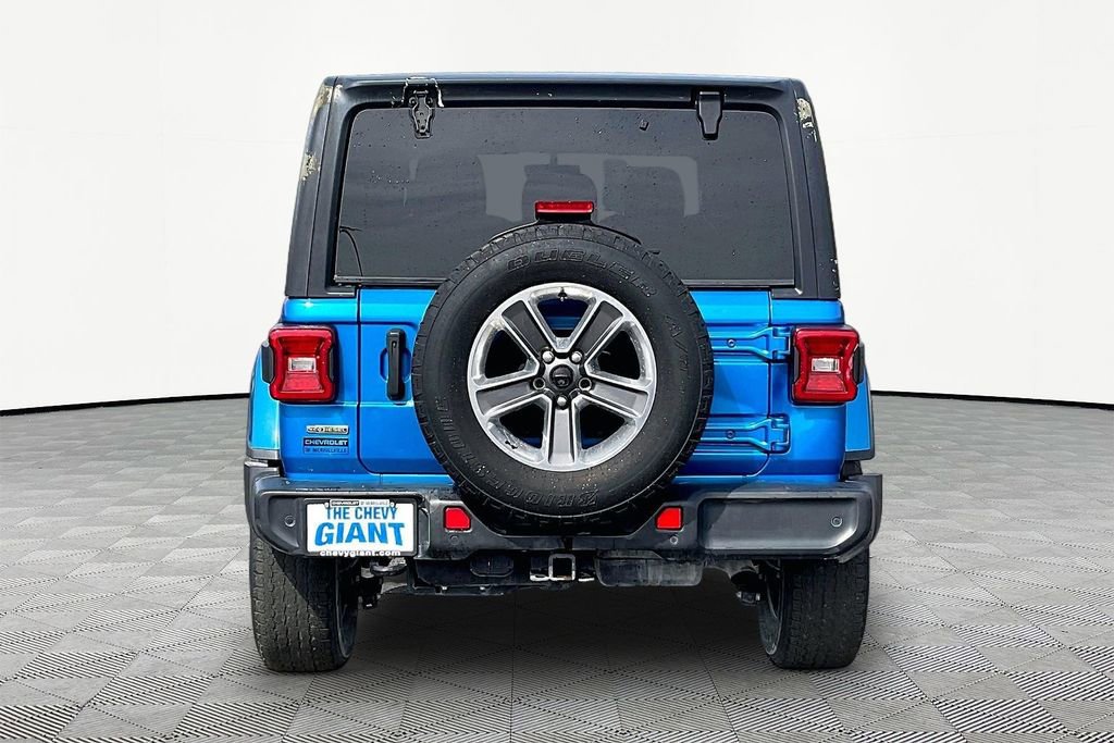 Used 2021 Jeep Wrangler Unlimited Sahara image 6