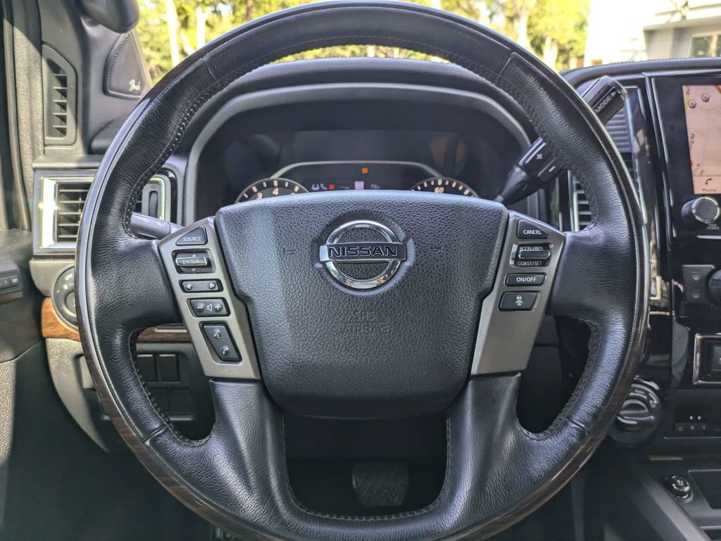 Used 2021 Nissan Titan Platinum Reserve w/ Moonroof Package AWD/4WD image 28