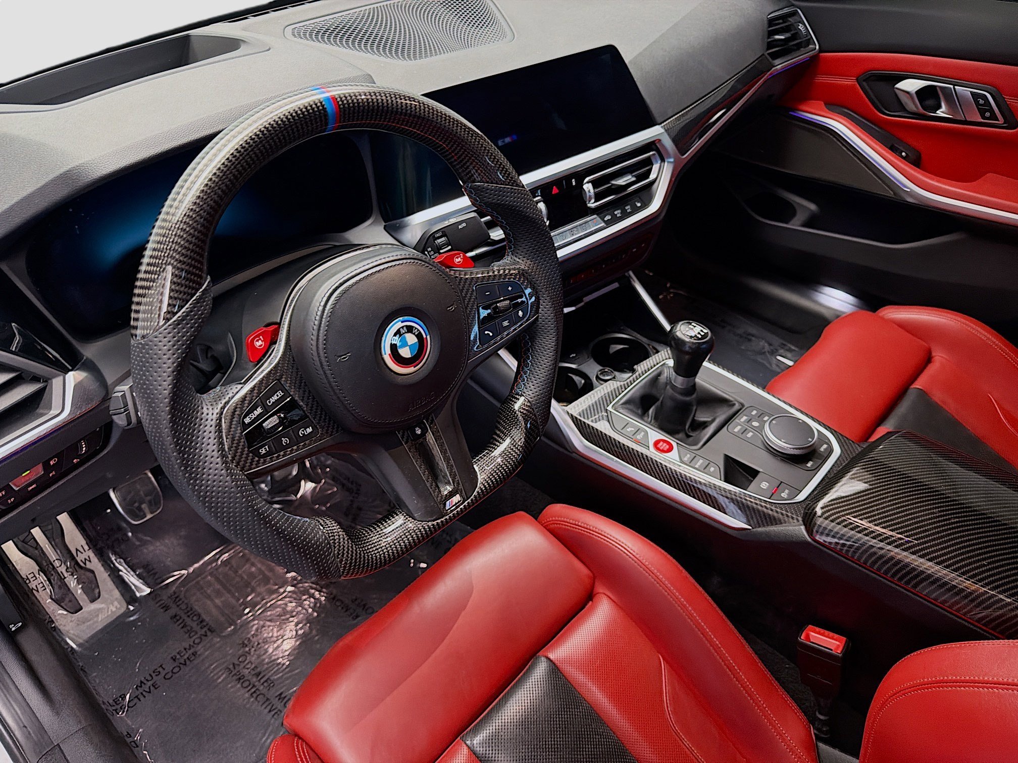Used 2021 BMW M3 w/ M Carbon Exterior Package RWD image 7