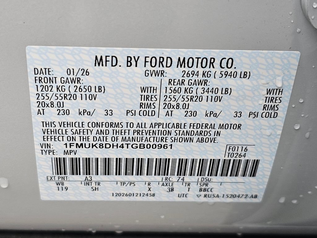 New 2026 Ford Explorer Active w/ Active Comfort Package AWD/4WD image 30