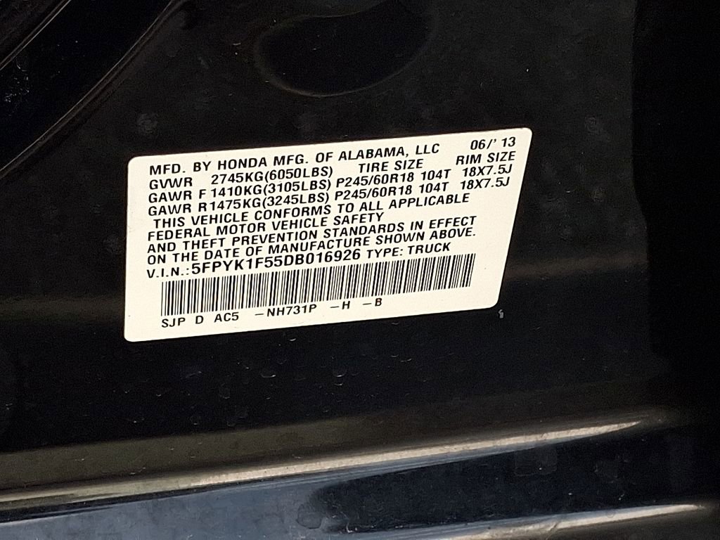 Used 2013 Honda Ridgeline RTL image 27