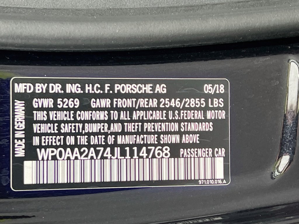 Certified 2018 Porsche Panamera 4 AWD/4WD image 35