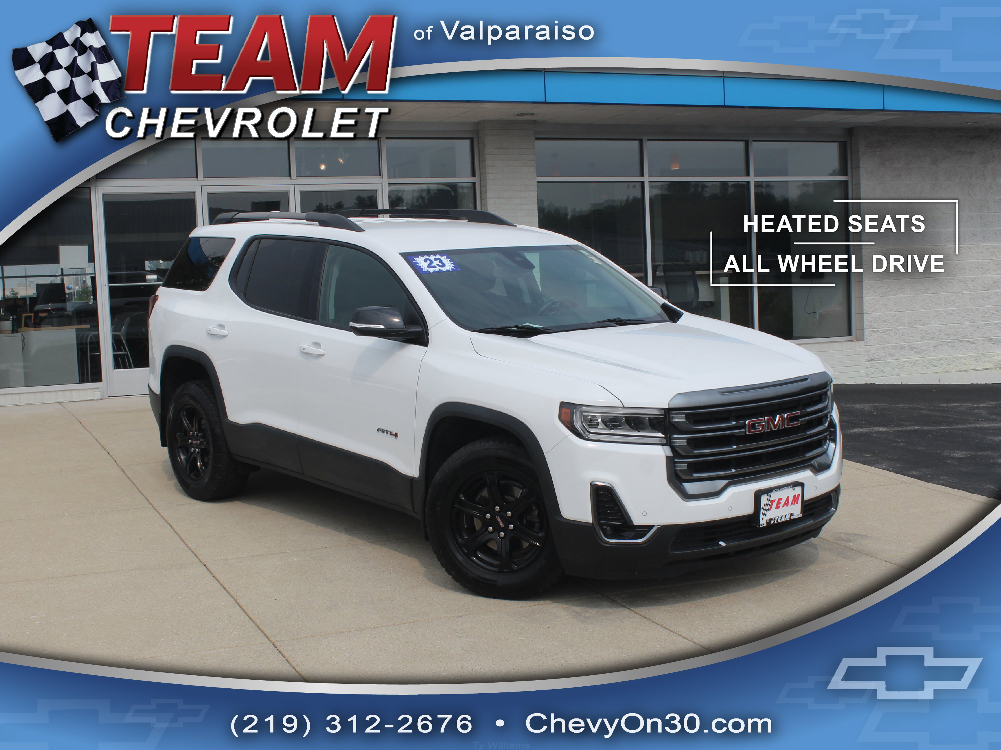 Used 2023 GMC Acadia AT4 AWD/4WD video 1