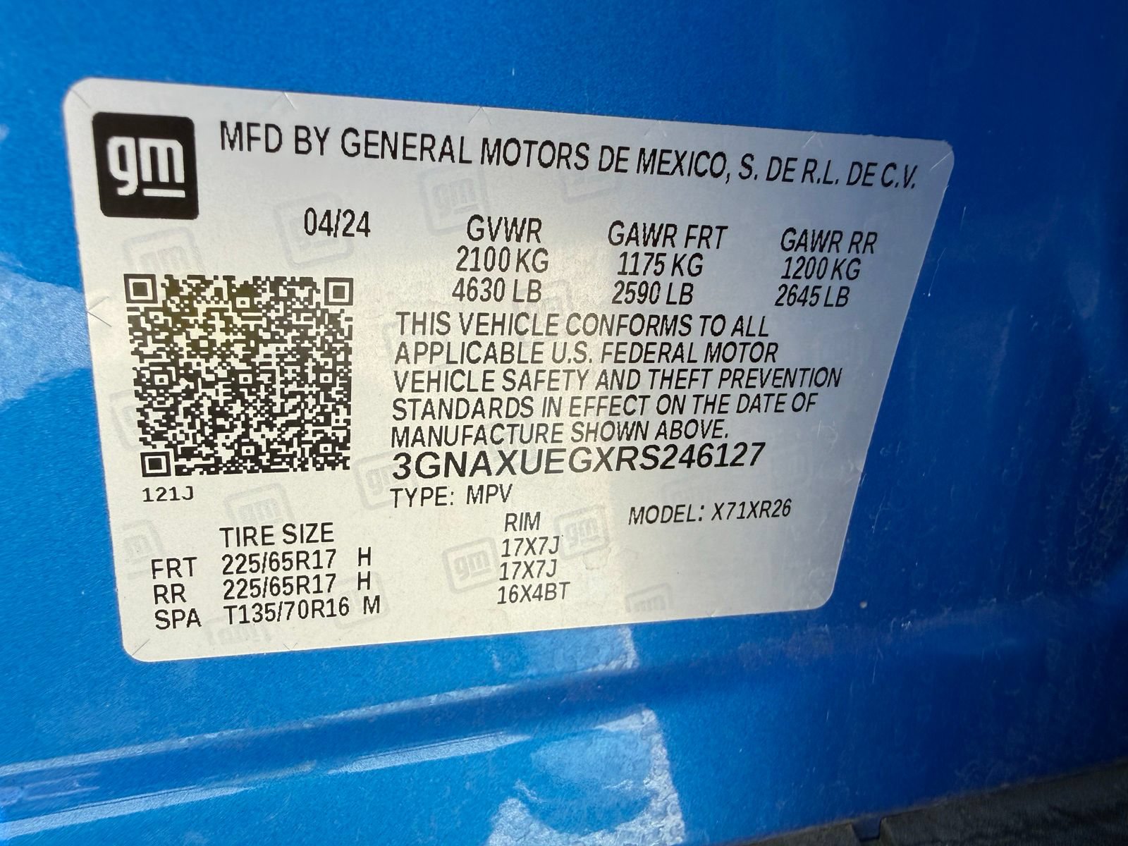 Certified 2024 Chevrolet Equinox LT AWD/4WD image 44