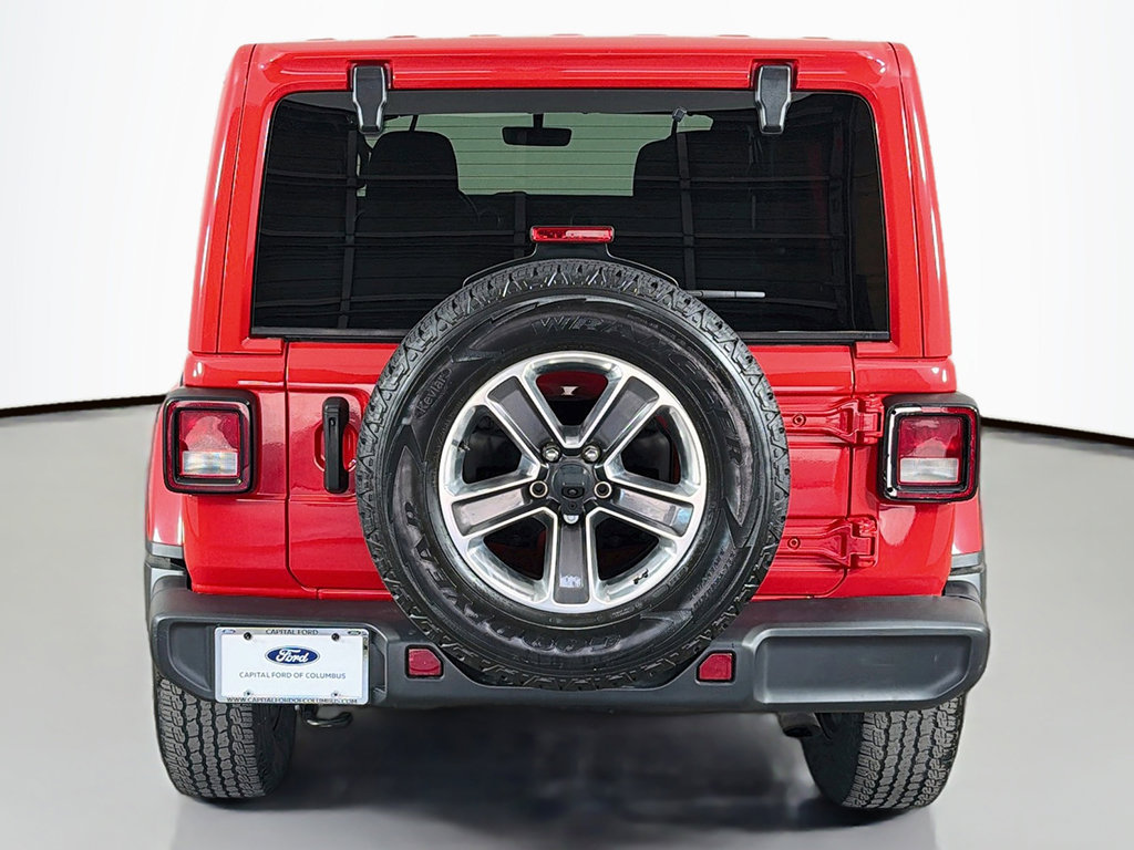 Used 2021 Jeep Wrangler Unlimited Sahara w/ Uconnect 4C Nav & Sound Group AWD/4WD image 13