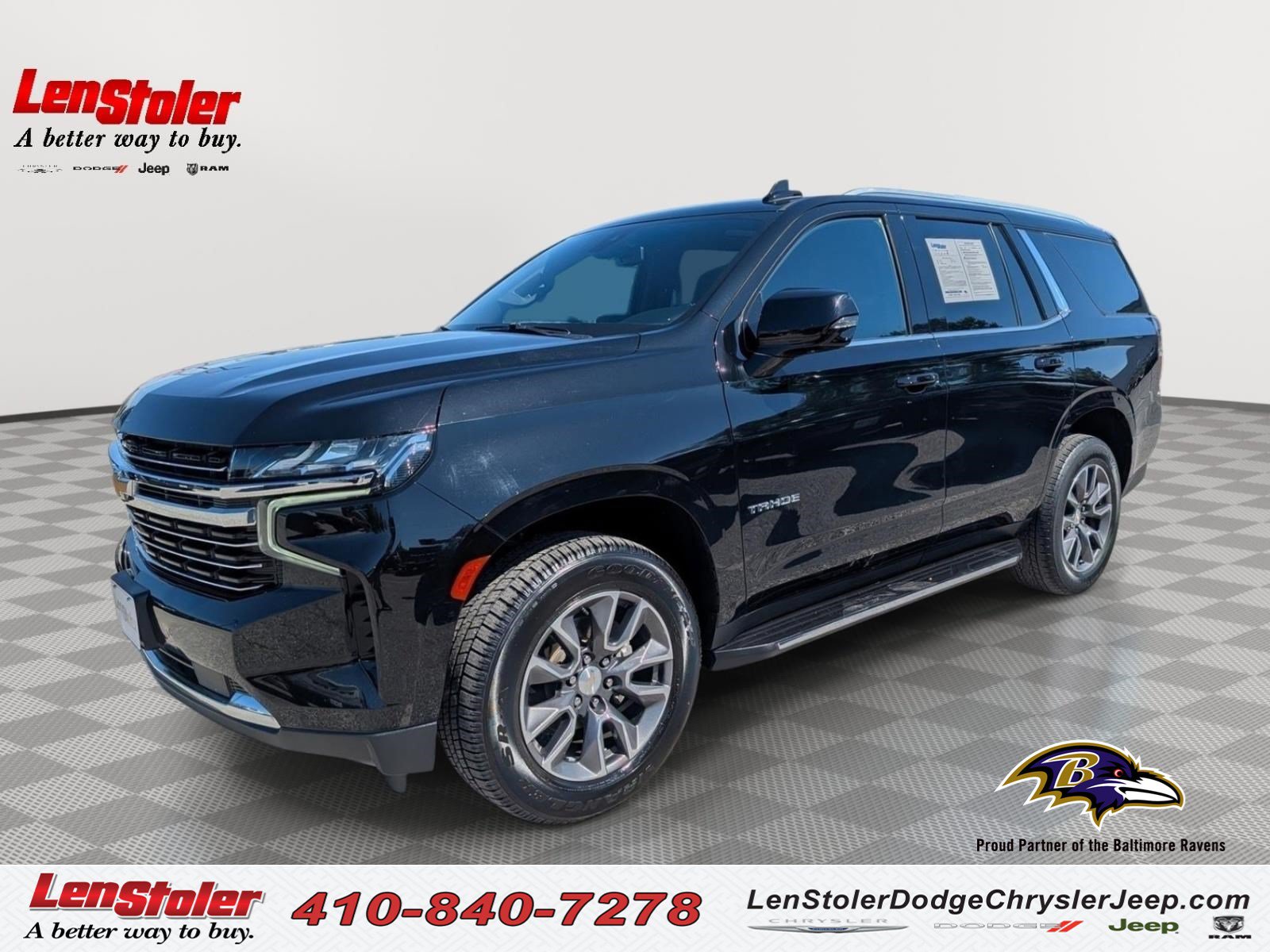 Used 2022 Chevrolet Tahoe LT w/ LT Signature Package AWD/4WD image 1