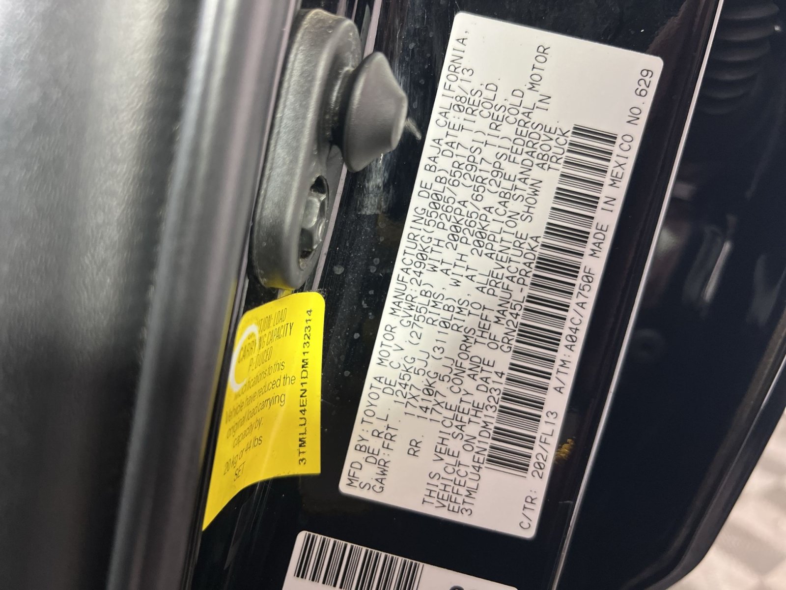 Used 2013 Toyota Tacoma 4x4 Double Cab w/ TRD Sport Pkg image 28