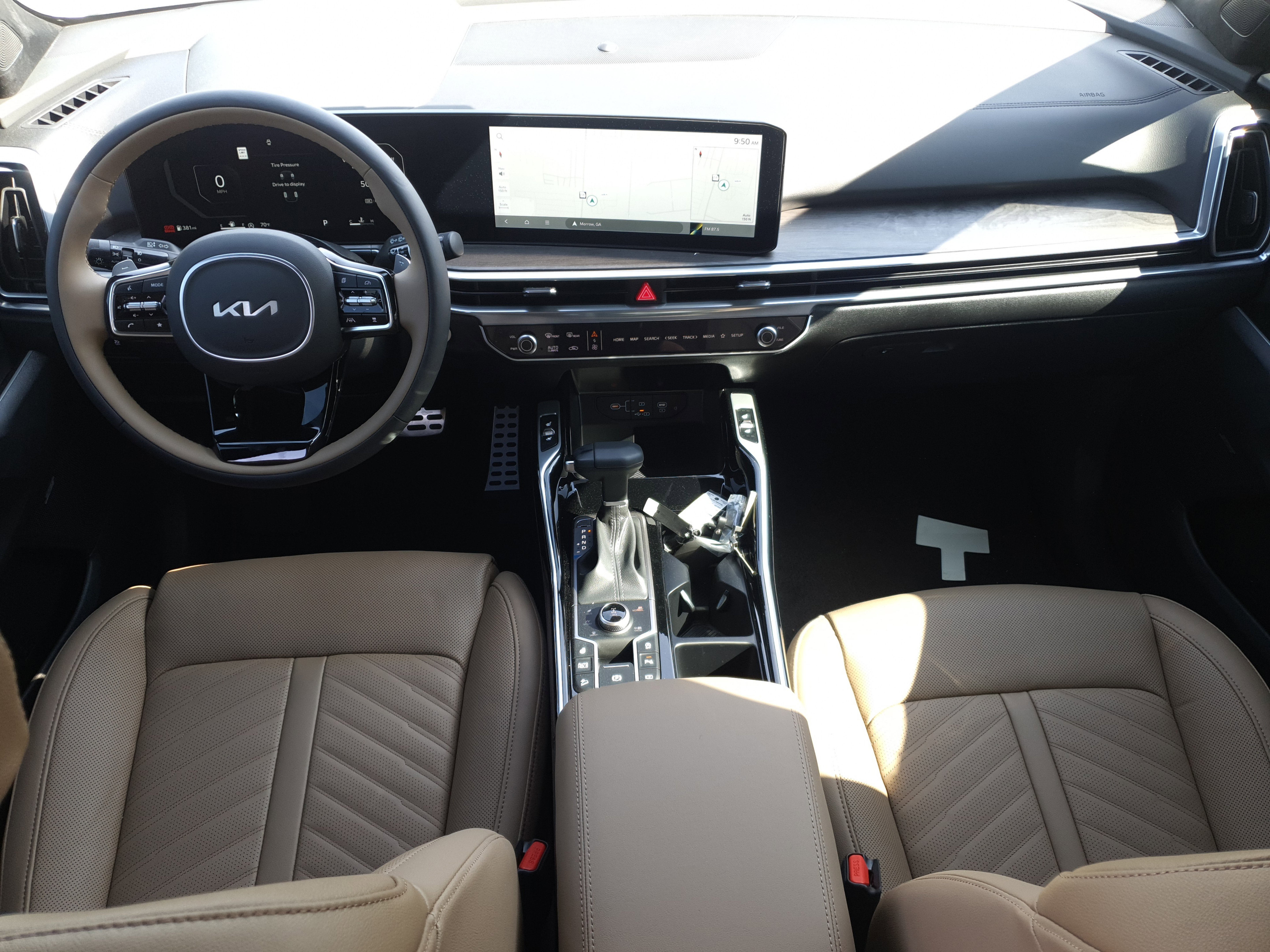 New 2025 Kia Sorento SX Prestige w/ Olive Brown Leather Package image 14