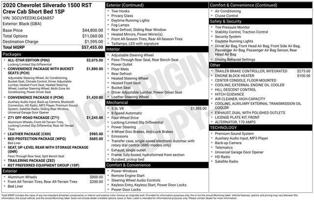 Certified 2020 Chevrolet Silverado 1500 RST w/ All-Star Edition AWD/4WD image 34