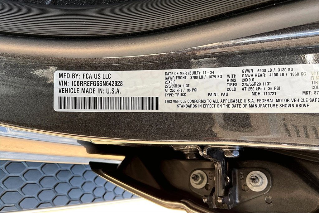 Used 2025 RAM 1500 Lone Star RWD image 39