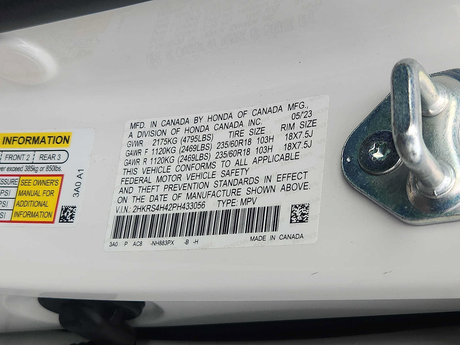 Certified 2023 Honda CR-V EX image 26
