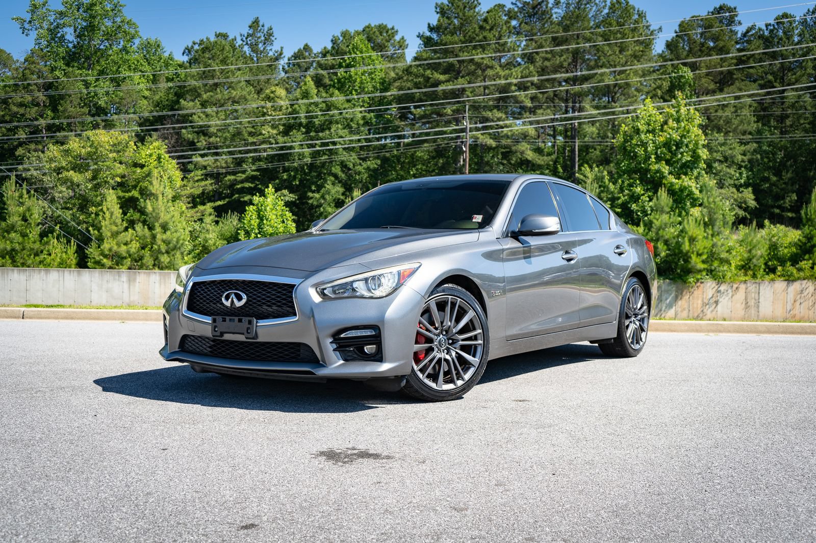 Used 2017 INFINITI Q50 Red Sport 400 AWD/4WD video 1