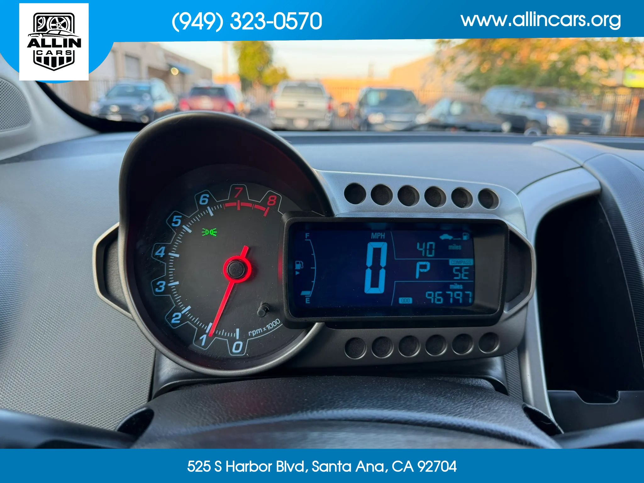 Used 2013 Chevrolet Sonic LT FWD image 12