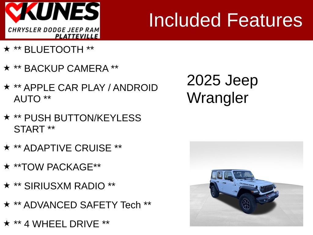 Used 2025 Jeep Wrangler Unlimited Rubicon image 2