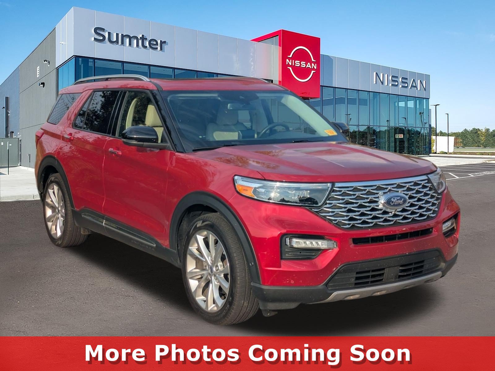 Used 2022 Ford Explorer Platinum w/ Equipment Group 601A RWD image 1