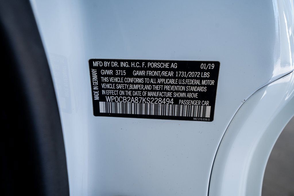 Used 2019 Porsche 718 Boxster image 60