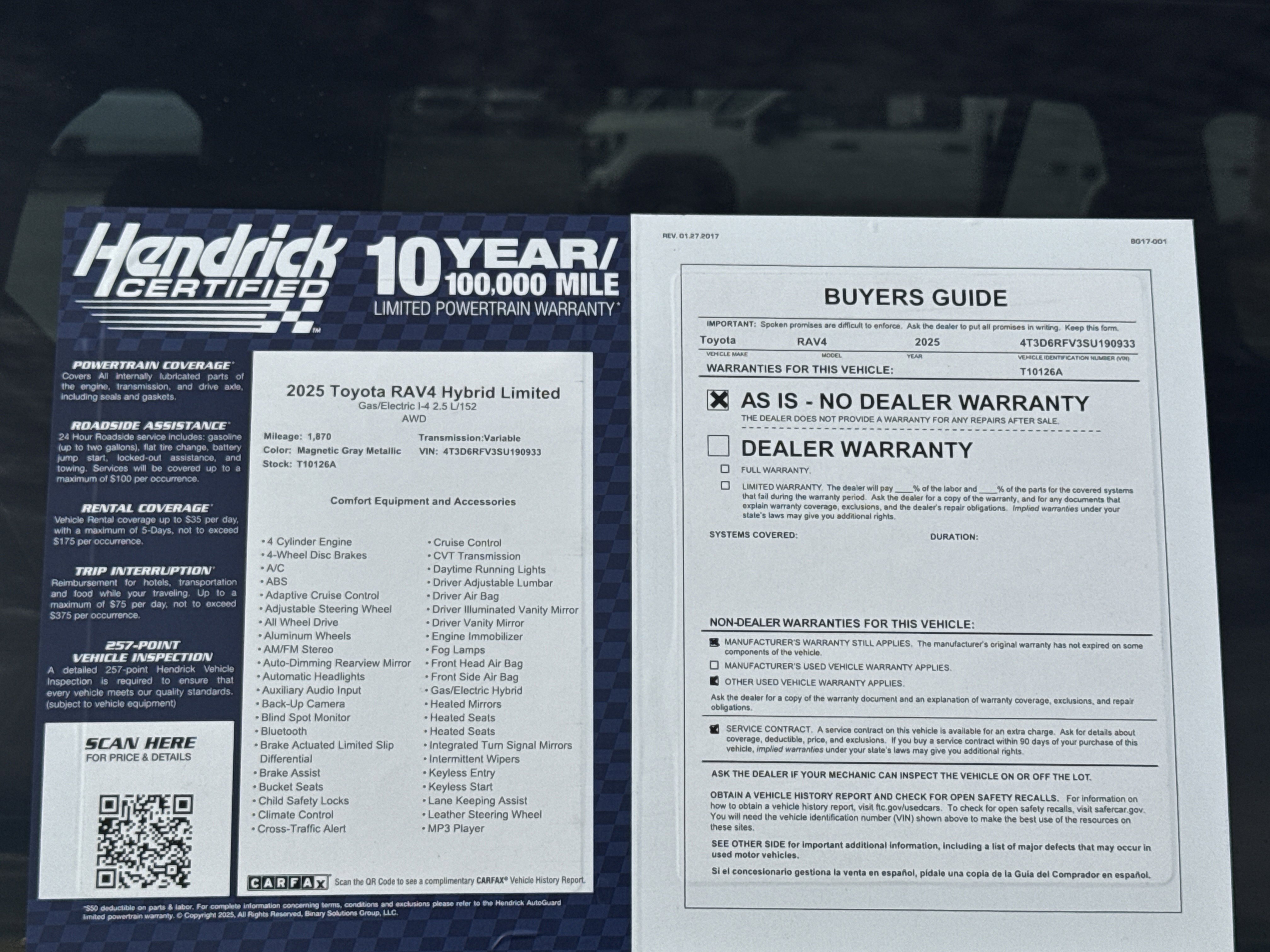 Used 2025 Toyota RAV4 Limited image 38