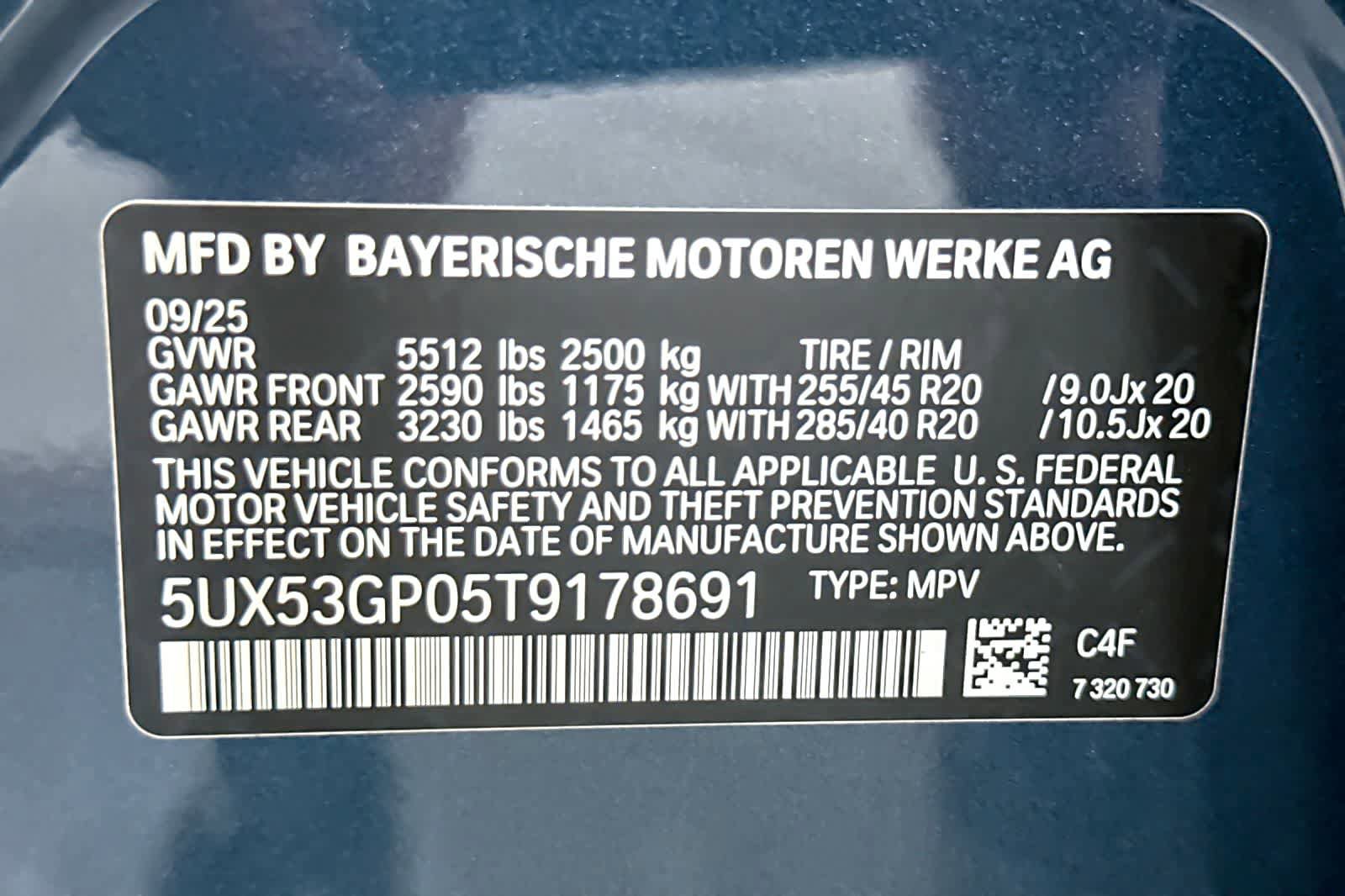 Used 2026 BMW X3 xDrive30i w/ Convenience Package AWD/4WD image 27