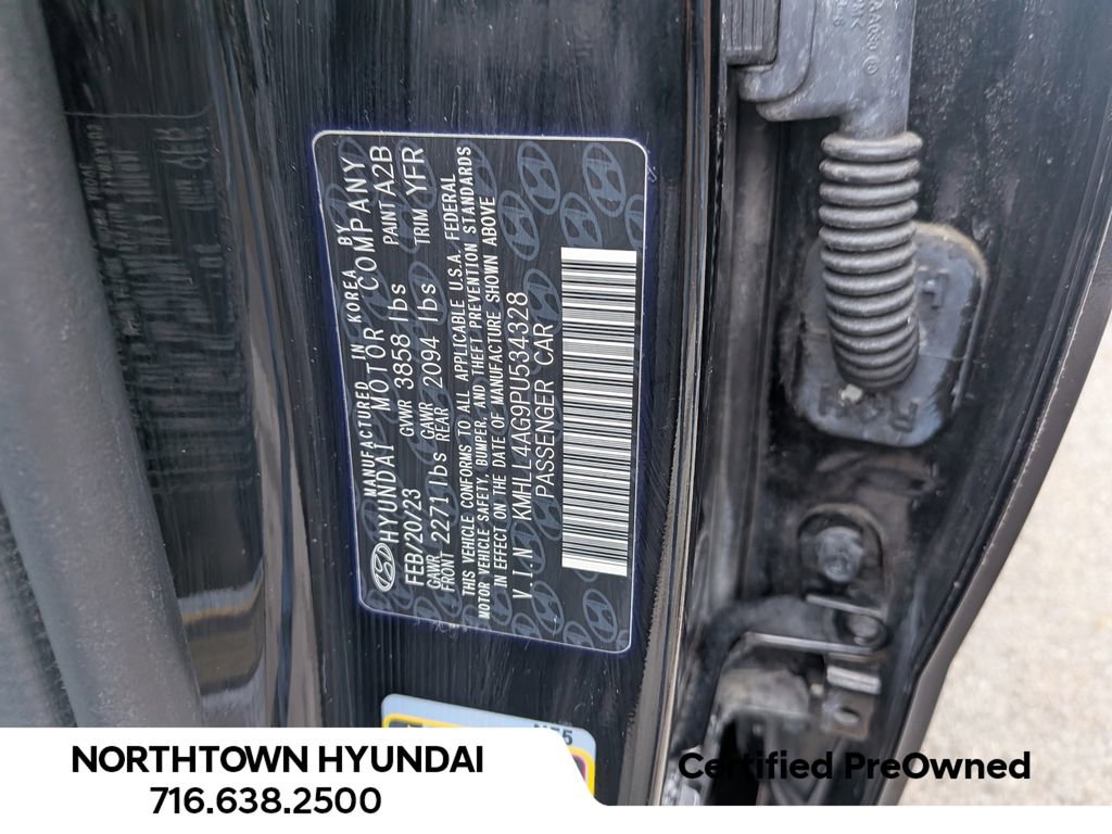 Certified 2023 Hyundai Elantra SE image 35