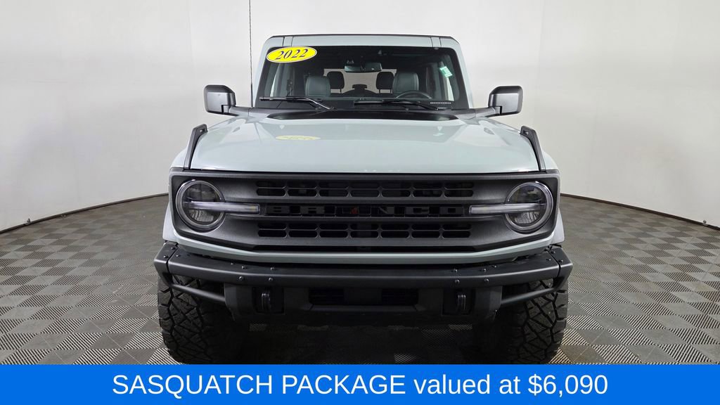 Used 2022 Ford Bronco Black Diamond w/ Sasquatch Package AWD/4WD video 2