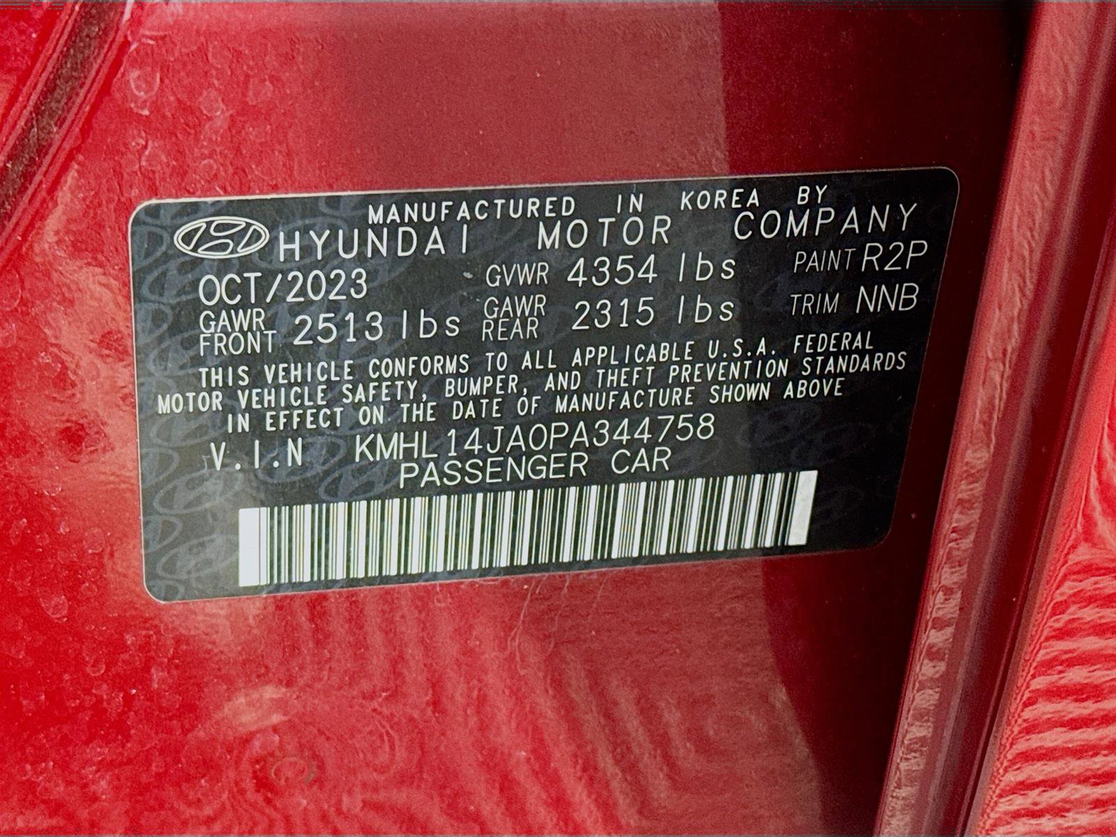 Certified 2023 Hyundai Sonata SEL w/ Convenience Package image 33