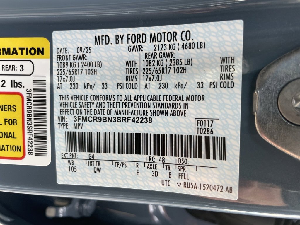 New 2025 Ford Bronco Sport Big Bend image 46