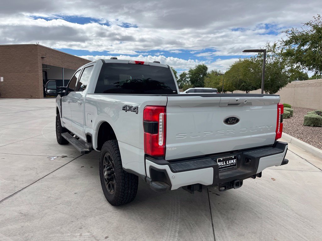 Used 2025 Ford F350 Lariat w/ Black Appearance Package AWD/4WD image 10