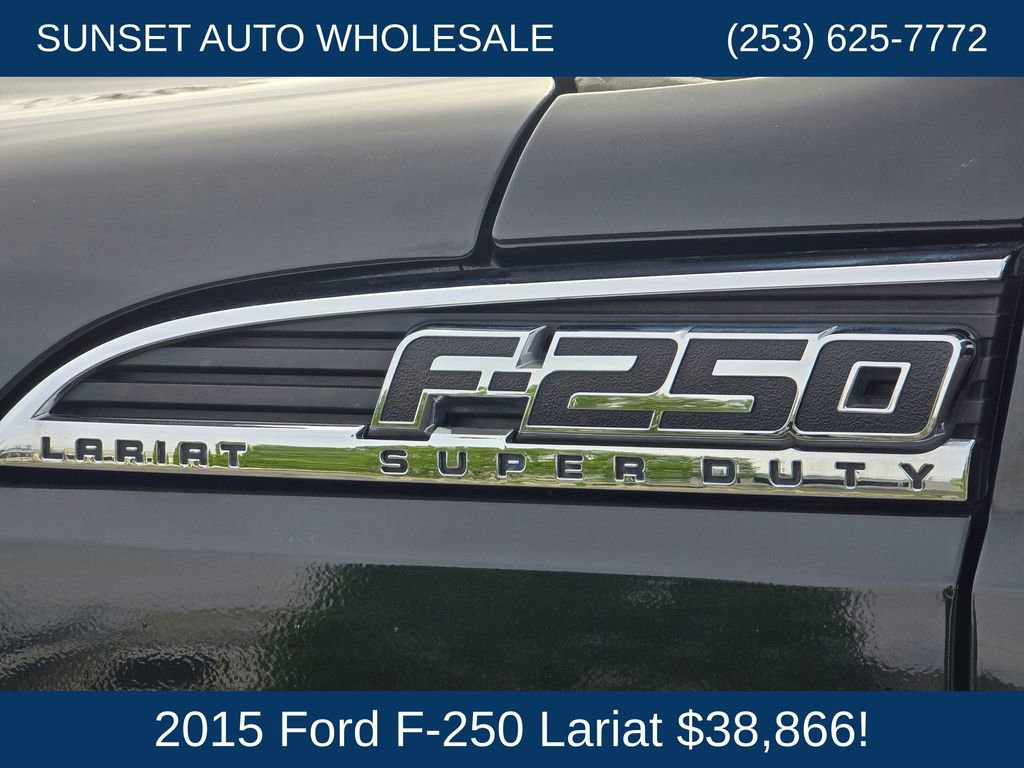 Used 2015 Ford F250 Lariat w/ Lariat Ultimate Package AWD/4WD image 29