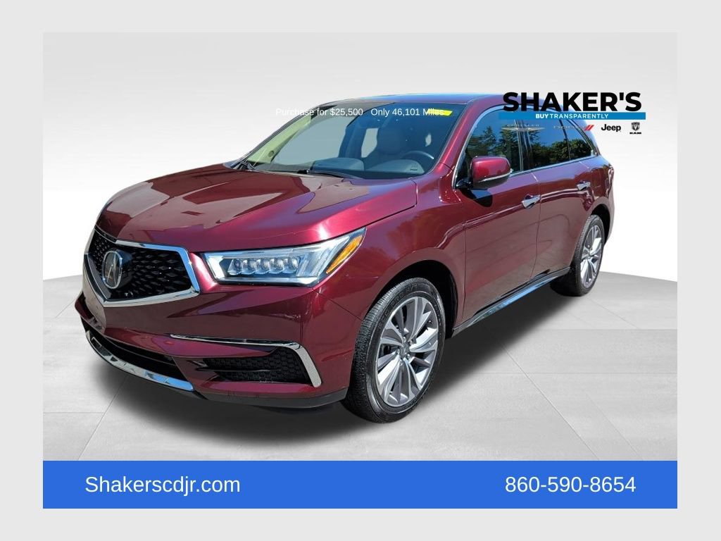 Used 2018 Acura MDX SH-AWD w/ Technology Package