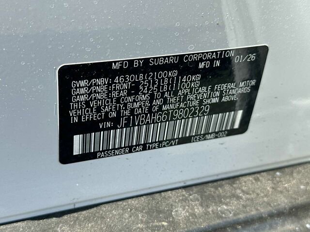 New 2026 Subaru WRX Premium image 26