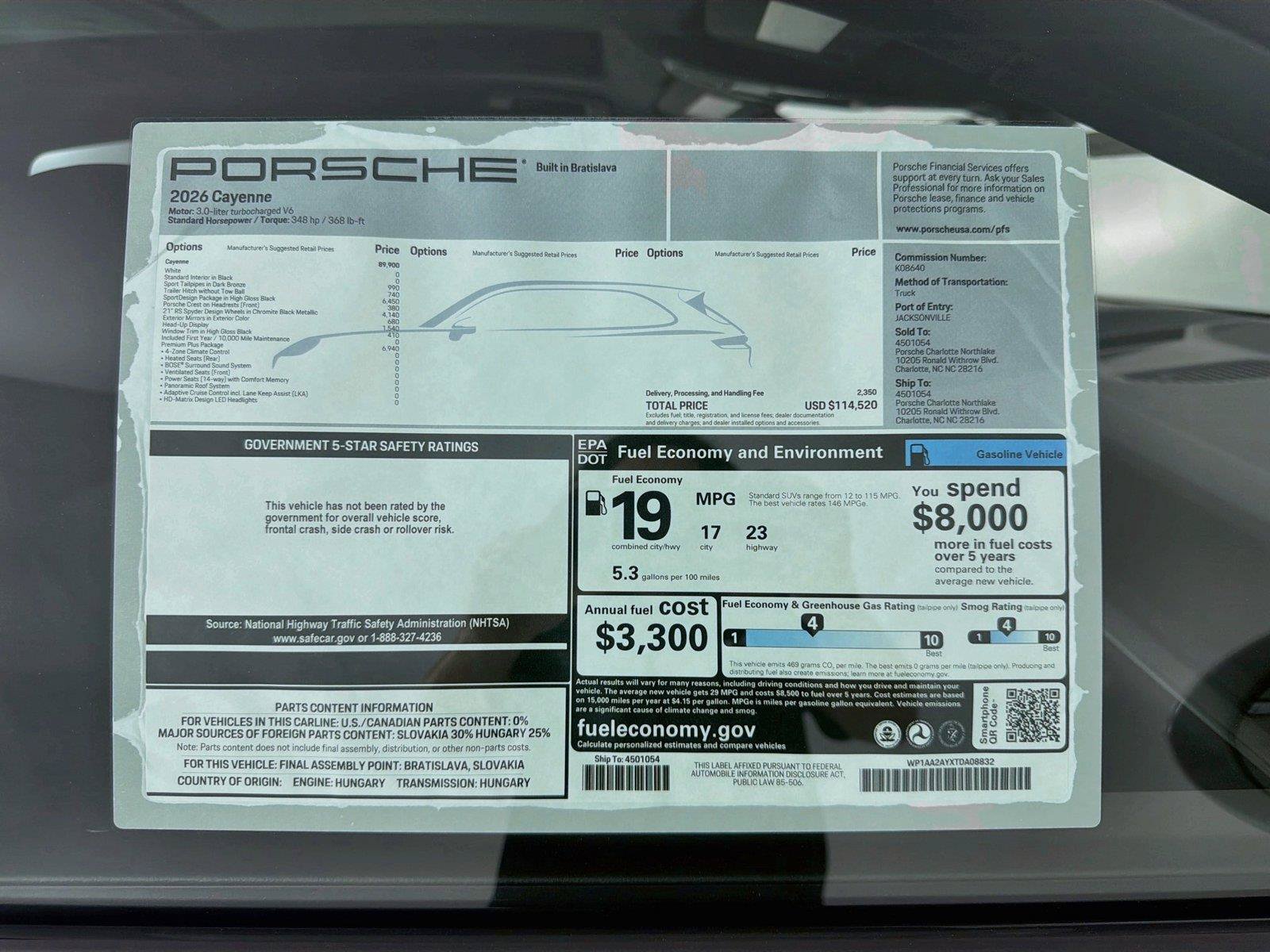 New 2026 Porsche Cayenne AWD/4WD image 33