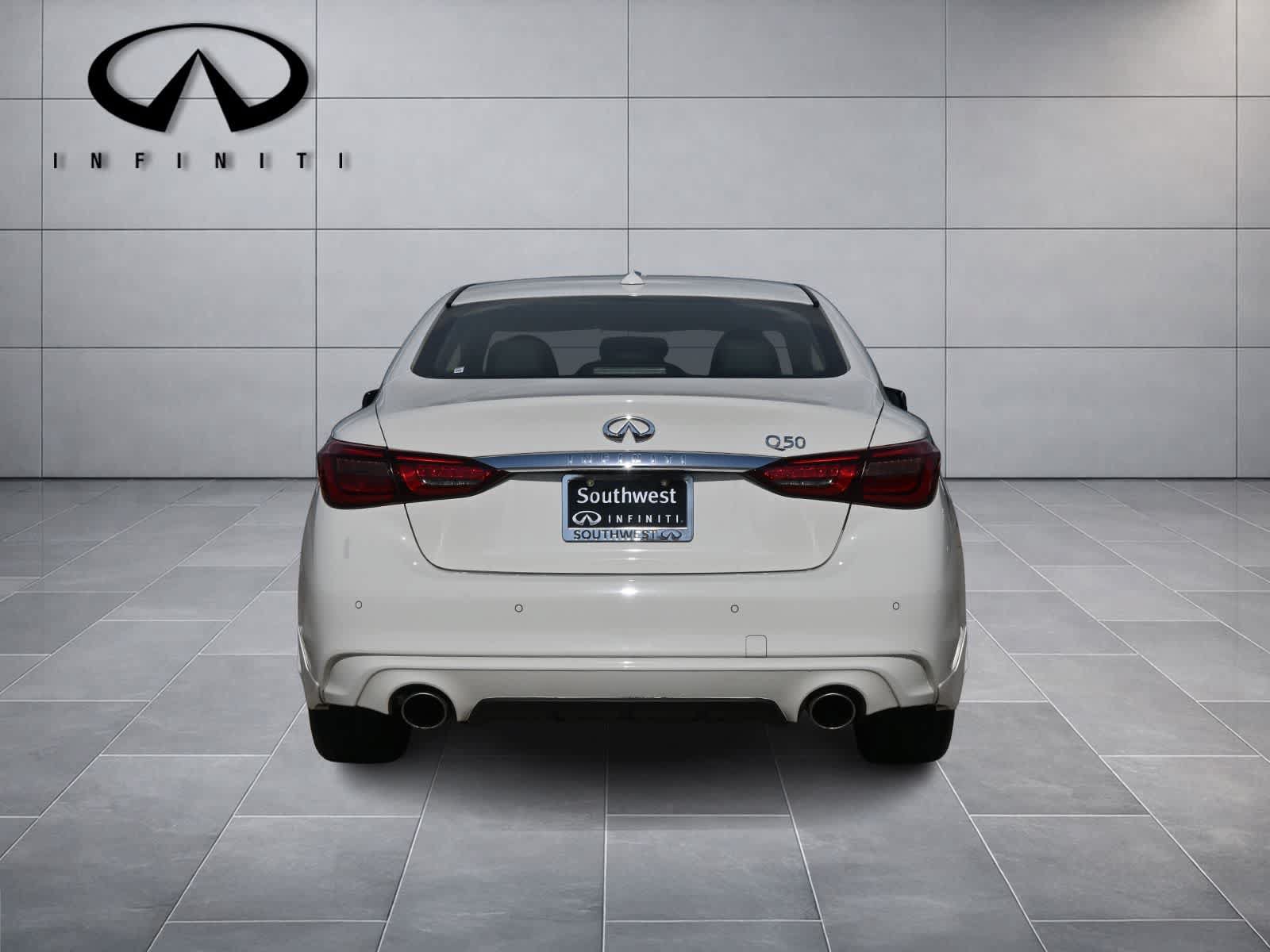 Certified 2023 INFINITI Q50 Luxe w/ Cargo Package RWD image 6