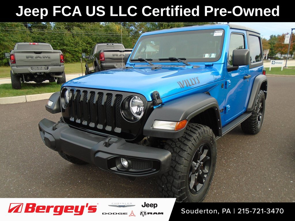 Certified 2021 Jeep Wrangler Sport