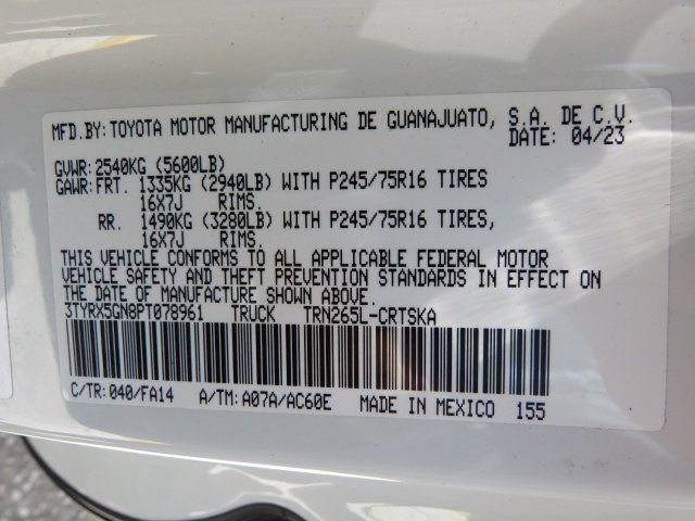 Used 2023 Toyota Tacoma SR RWD image 45
