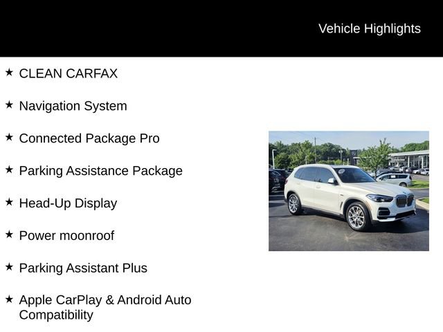 Used 2023 BMW X5 xDrive45e w/ Parking Assistance Package AWD/4WD image 5
