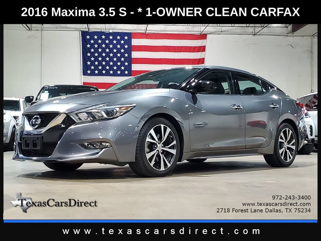 Used 2016 Nissan Maxima 3.5 S FWD 360° Tour
