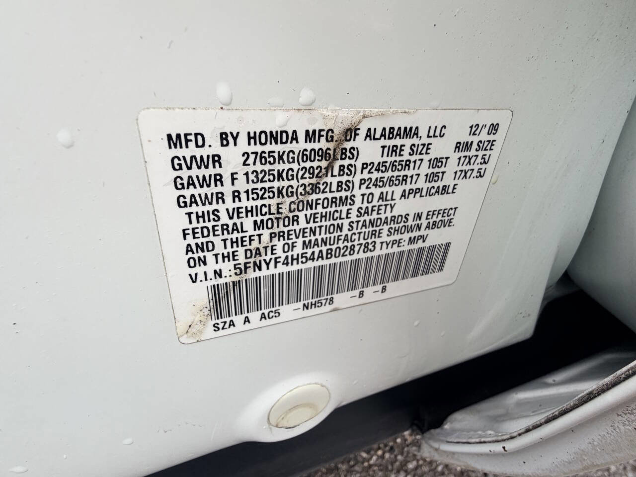 Used 2010 Honda Pilot EX-L image 36